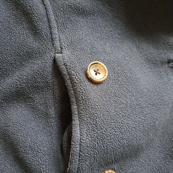 Lands’ End Kids Navy Fleece Jacket Size Small 7–8 - Picture 5 of 10